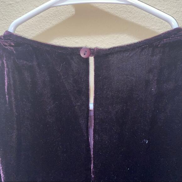 VNTG FINITY NATURALS maxi velvet dress - Picture 4 of 5